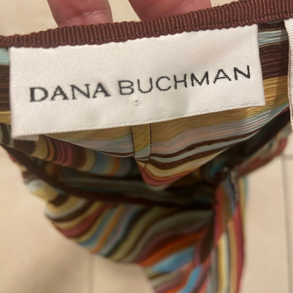 Dana Buchman Multicolor Striped Skirt - Picture 4 of 6